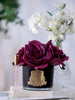 Khuraman Armstrong, Cote Noire, Carmine Red 5 Rose Bouquet